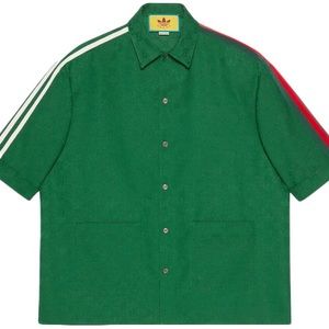 Gucci x adidas GG Trefoil Jacquard Shirt